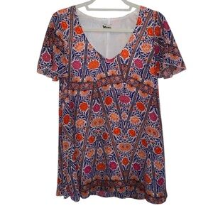 SHOW ME YOUR MUMU KYLIE FLORAL PRINT MINI DRESS